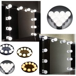 Hollywood Spegel Lampor Kit Pro Glow multifärg