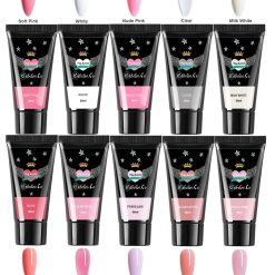 Polygel Cabelos.co display colors