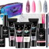 Poly Nagel Gel Nagelförlängning Kit