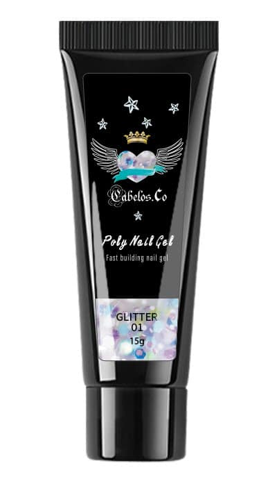 Cabelos.co Polygel Glitter 01 15g