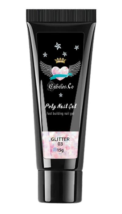 Cabelos.co Polygel Glitter 03 15g