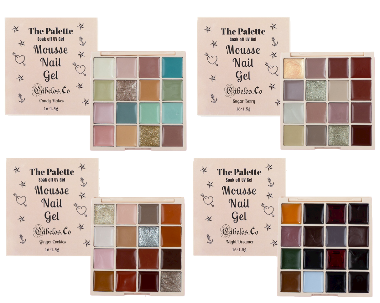 Product Gel Nail Polish Palette Mousse UV Nail Gel