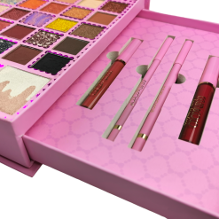 Makeup ögon ansikte läppar