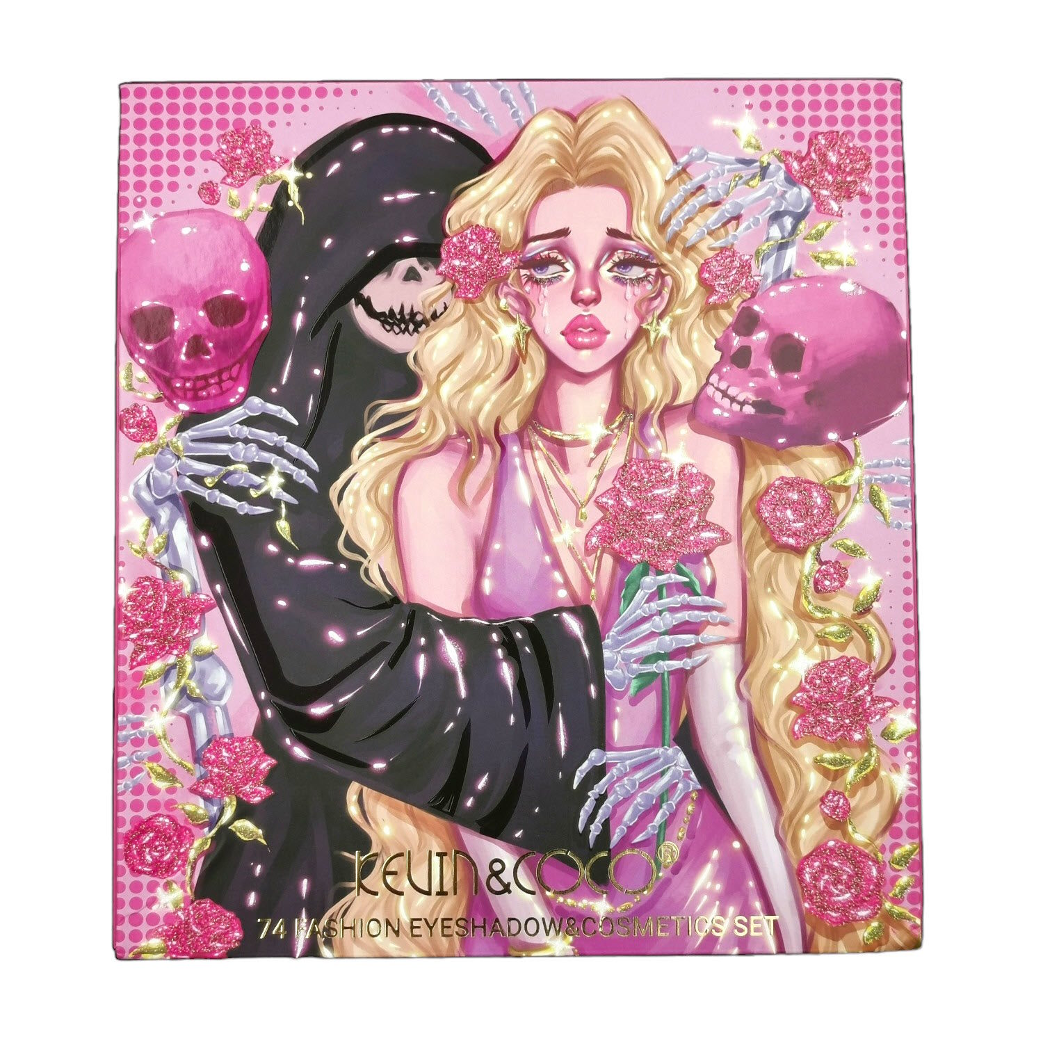 Sminkset lip gloss lipstick present box